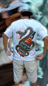 Kaos NAGA: Atasan Bahan Cotton Combet Pakaian Kekinian