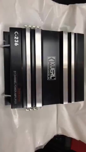 【2024】WUDI 3800W 12V 2 Channel Car Amplifier Subwoofer Class A/B Car Audio Amp 8-12inch Bass Speaker