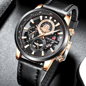 STALIO Jam Tangan Bisnis Berongga & Kalender Olahraga 2024