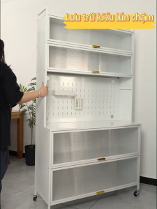 Kệ Nhà Bếp Đa Năng Tủ bếp Đa Năng Kệ tủ đa năng 5 tầng nhà Thép cao cấp nặng 500KG