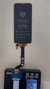 Itel LCD Itel P55 4G A666L LCD Digital Touch Screen Display Frame Assembly for Replacement