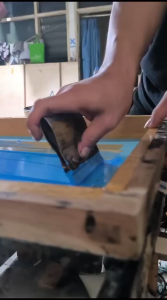 100 pcs label katun custom / piterban import / label merek pakaian