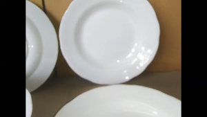 Piring Keramik / Piring Makan 9 inchi 21.5cm - 22cm / Royal Crown / Keramik