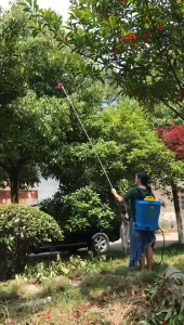 Setik Semprotan Panjang Adjustable Sambungan Stick Sprayer 2 Meter Stick Panjang Sprayer Elektrik