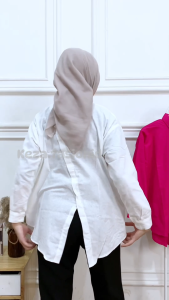 Kemeja Wanita - Kemeja Nelka Shirt Bahan Linen Kemeja Wanita Atasan Wanita