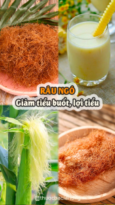 Râu ngô khô 500g râu bắp dâu ngô khô dùng nấu nước sâm thanh nhiệt giải khát mát gan lợi tiểu
