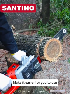 16 Inches Electric Cordless Saw Portable Chain Saw Battery Woodworking Cutting Machine Gergaji Elektrik Mesin Potong Pokok