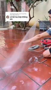 Cần Xịt Rửa Vệ Sinh Máy Lạnh - Điều Hòa Dạng Cong Có Gắn Khớp Nối 1/4inch