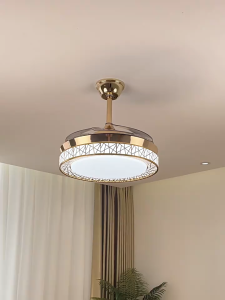 GOGEOUS Lampu Kipas Angin Gantung Plafon Ruang Tamu Modern