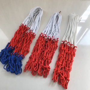 Thickend Nylon Basketball Nets Standard Basketball Rim Mesh Net Replacement All-Weather Heavy Duty