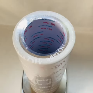 Băng keo 2 mặt rộng 7cm dài 25 mét mỗi cuộn lõi giấy 3mm - 1 cây có 4 cuộn