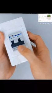 CB tép 2P Aptomat 50A Panasonic - CB ngắt quá tải dòng điện - Cầu dao đóng cắt tự động MCB Panasonic