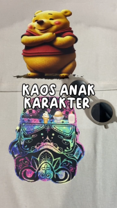 Kaos Anak Winni The Pooh Super Cute Kualitas Premium Harga Terjangkau Best Quality