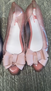 Sepatu Jelly Wanita Terbaru/Sepatu Karet New Barlun L761-1 PVC/Sepatu Import Kekinian
