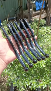 Tay thắng đùm xe Wave 2017-2024wave Blade đen bóng sơn tĩnh điện