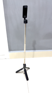 P50 Selfie Stick Live Broadcast Tripod with wireless remote control 225" Revolve 68cm