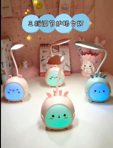 LAMPU BELAJAR USB/LAMPU KARTUN BERWARNA/LAMPU TIDUR MEJA