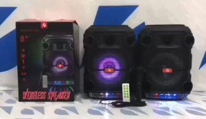 ลำโพงบลูทูธ KTS-1598 ดอก8นิ้ว ปรับเบสได้ รองรับ AUX/USB/TF แถมไมค์สาย รีโมท ลำโพงบลูทูธไร้สาย สนใจสั่งซื้อได้เลย