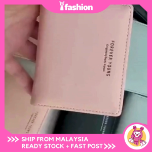 IFASHION 1706 READY STOCK 2 Folds Short Wallet Bag Dompet Wanita Perempuan Pouch Purse Beg Tangan Wanita