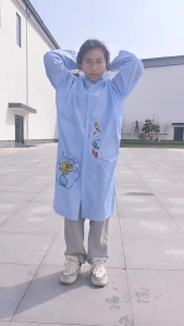 NEW Kuromi Cartoon Raincoat EVA Raincoat for Kids Boys and Girls Pupils with Bags Full body Rainproof Poncho Childrens Raincoat