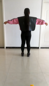 Professional Hair Capes Waterproof Oilproof Salon Collar Cape for Hairdressing Hair Tinting Dyeing Anti-Static apron