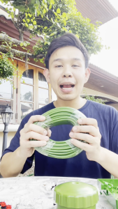 สายยาง Micro รดน้ำต้นไม้ รู 4 มิล สายไมโคร ยาว 30 เมตร Green Hose ระบบน้ำ สายยางสีเขียว