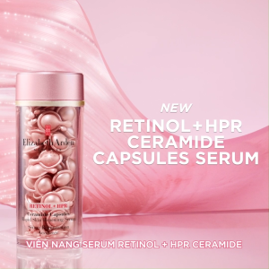 Hộp 60 viên nang tinh chất chống lão hóa thế hệ mới Elizabeth Arden Retinol + HPR Ceramide Capsules