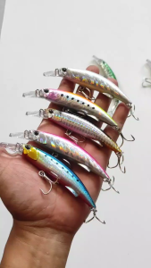 Umpan Mancing Minnow Sinking 92mm 40gr