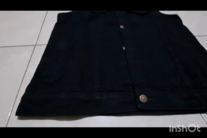 Rompi Jumbo Pria Jaket Jeans Vest Bigsize Denim Hitam XXL XXXL XXXXL Jaket Motor Lekbong 2XL 3XL 4XL 5XL