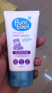Pure Baby Skin Rescue Rash Cream 50 ml - Krim Bayi Anti Ruam Popok Kemerahan dan Iritasi