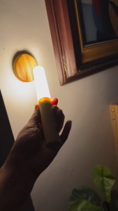 Smart Motion Sensor Night Light Induction Light Intelligent sensor light USB rechargeable Portable night lamp automatic control sensor light 2 modes wireless kitchen bedroom bathroom Stair lamps wall-mounted body induction lamp