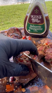 Kens Steak House Salad Dressings Balsamic Vinaigrette 473ml – Classic Gluten-Free & Flavorful