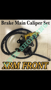 Motorcycle Front Brake Master Assy With Caliper Set For Honda XRM 125 / 110