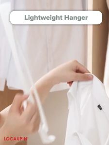 Clothes Narrow Drying Hanger Non- Slip Laundry Closet Hanging Cabinet Wardrobe Organizer for Coat Sweater T-shirts