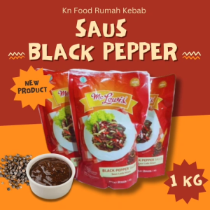Sauce Mc Lewis Blackpepper 1 KG/ Saus Blackpepper/Saus Lada Hitam 1 kg