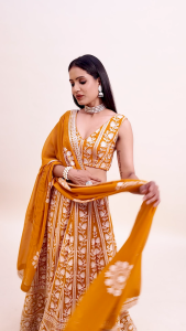 [PRE-ORDER] SEMISTITCHED LEHANGA CHOLI {ETA:2025-12-31}