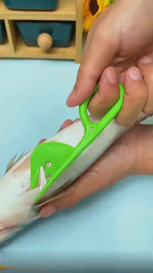 BW-C1143 Pisau Pembersih Usus Ayam / Pisau Pembelah Perut Ikan Udang Belut Multifungsi Alat Pembelah