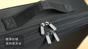 OutingSG® Travel Makeup Bag Cosmetic Case Portable Toiletry Organizer With Mirror