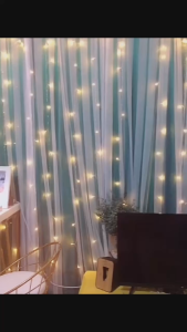 Phông Rèm 2 Lớp Cao 2m-5m Rèm Trang Trí Sinh Nhật Background Tiệc Cưới Sự Kiện DC-790