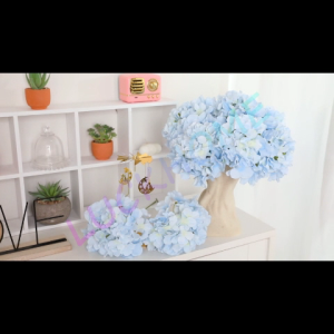 Artificial Hydrangeas Tangkai Bunga Hortensia Palsu Bunga Artifcial Hydrangea Artificial Large Hydrangeas Bunga Palsu Plastik Buatan