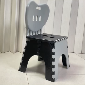 เก้าอี้ เก้าอี้พับได้ พลาสติก เก้าอี้พกพา เก้าอี้เตี้ย เก้าอี้พับพกพา plastic 50ซม. ใช้งานได้ง่าย แข็งแรง พกพาสะดวก