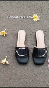 ESTELLA OFFICIAL STORE Sandal Heels Wanita Kekinian