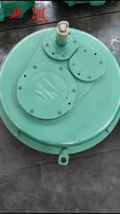 Shaft Mounted Gearbox ZGY Series China YueXin Mixing Plant Hard Surface Tooth Decelerator Peredam Kecepatan