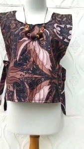 ROMPI KATUN BATIK VEST BATIK KATUN MODERN BATIK JUMPUTAN COD Rego Grosir