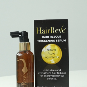 HairReve Hair Rescue Thickening Serum (Reduce Hair Fall Thicker Stronger Hair) Twin Pack 2 x 100ml