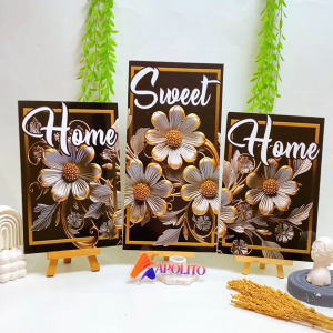 HIASAN DINDING SET HOME SWEET HOME AESTHETIC ISI 3 KAMAR DEKORASI RUMAH WALL DECOR SATU SET