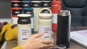 500ML Stainless Steel Insulated Cup Japanese Style Thermal Mug with Handle Double 304 Vacuum Tumbler Keep Warm Water Bottle Office Home Flask