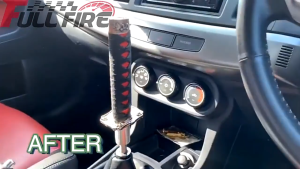 Universal 150mm JDM Katana Samurai Sword Shift Knob Shifter With Adapters Gear Shift Knob Car Accessories Samurai-Knob