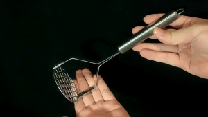 Potato Smasher Stainless Steal Shape Wave Potato Kitchen Masher Tool Mashed Potato Wolfsbane Potato Fries
