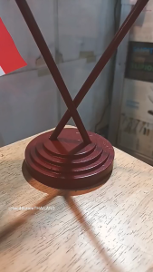 ธง ไทย กัมพูชา THAILAND CAMBODIA ธงนานาชาติ ธงตั้งโต๊ะแบบไขว้ ขนาด 14×20cm เสาพลาสติก ขนาด เส้นผ่านศูนย์กลาง 7.5cm สูง 35cm Flag ไรท์สาระกับครูแว่น Tec40store